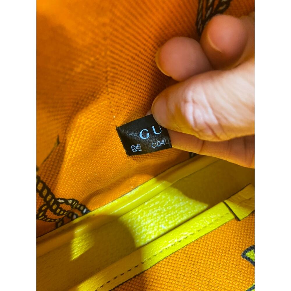 Gucci Large Miami Raffia Sequin Ophidia GG Tote Shoulder Bag - Picture 6 of 16